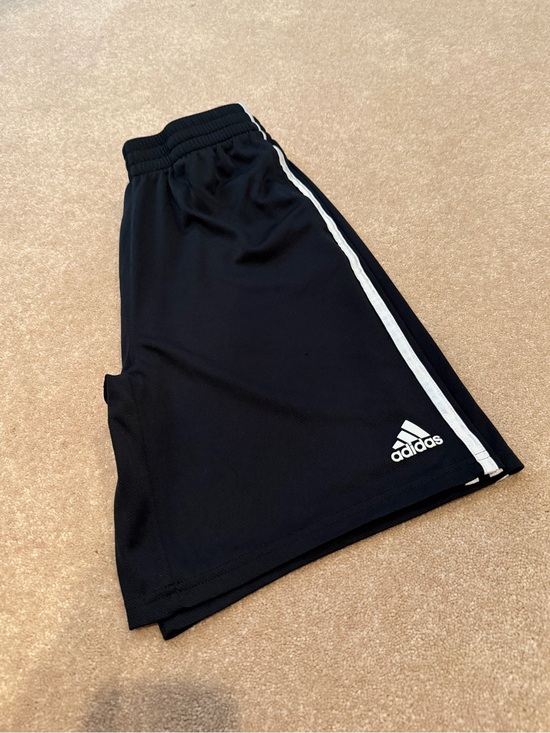 adidas Other - adidas Black Shorts with White Side Stripe